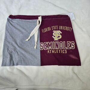 Upcycled FSU Athletics skirt from recycled tshirts‎ One Size fits most